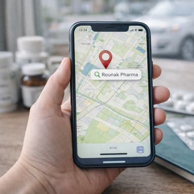 Map to Rounak Pharma